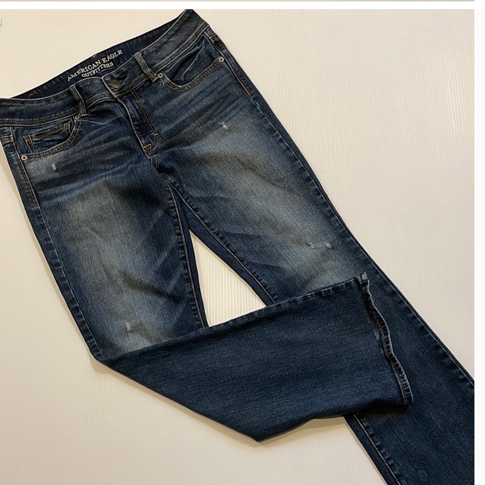 American Eagle kick boot stretch jean, women’s size 10